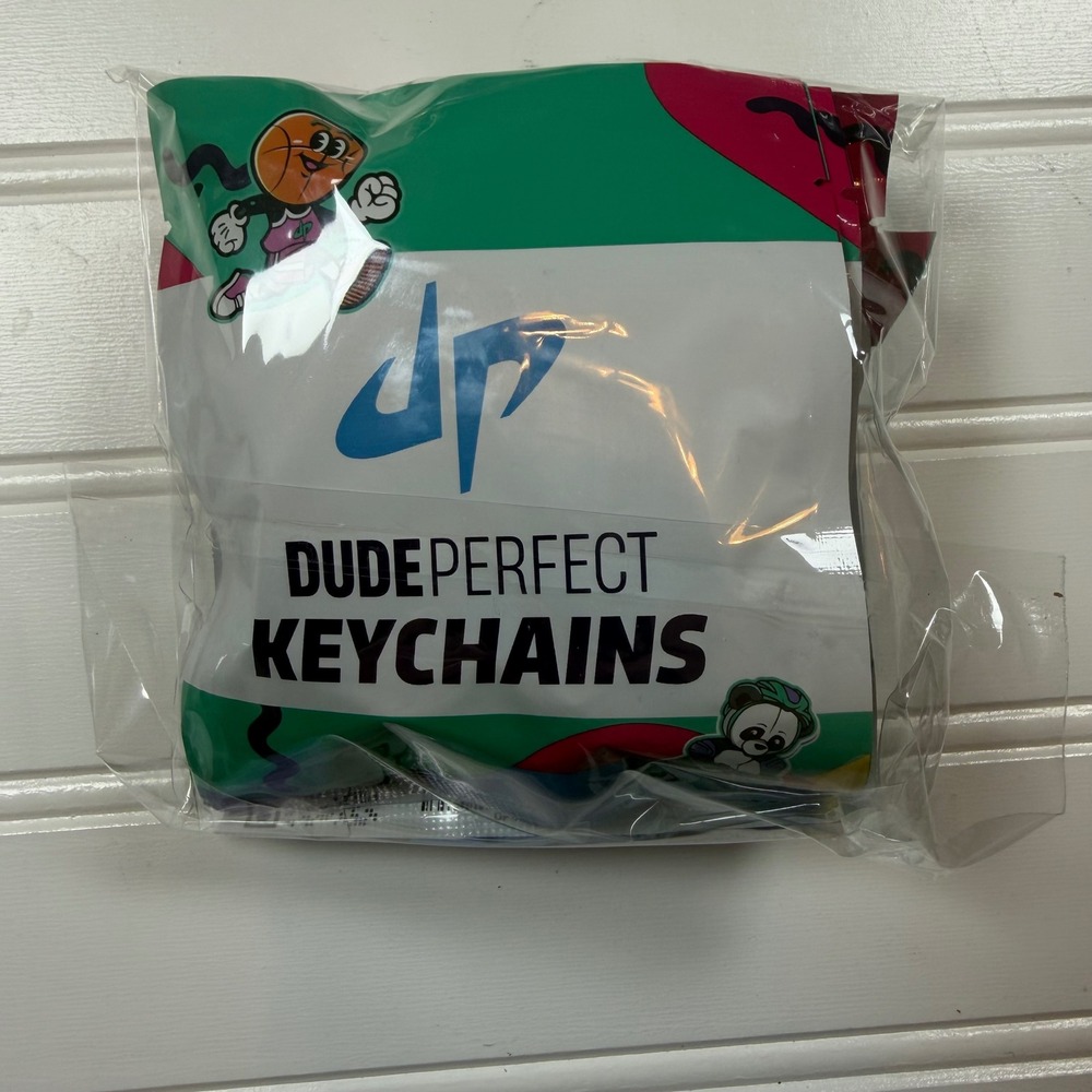 Dude Perfect Mystery Keychains Lot of 5 Sealed Booster Packs Blind Bag MSRP $50